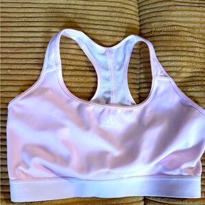 Pink adidas Sports Bra